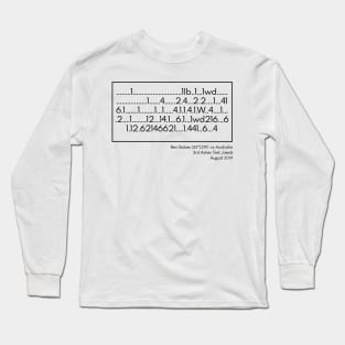 Every Delivery faced by Ben Stokes Long Sleeve T-Shirt